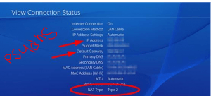 How to change NAT type ps4