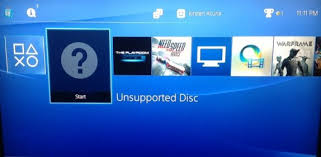 ps4 not reading disc