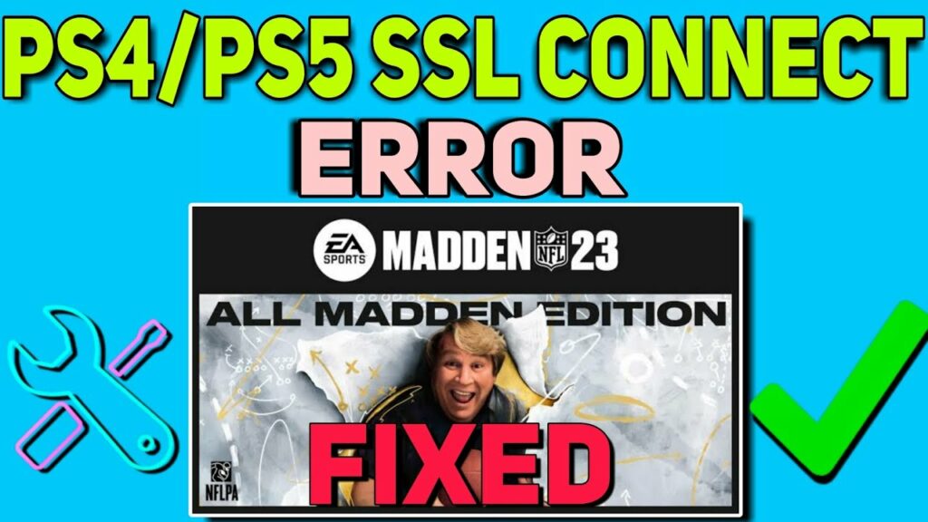 madden 23 ps5 ssl connect error
