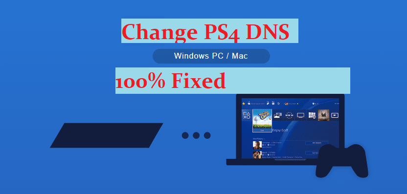 change ps4 dns
