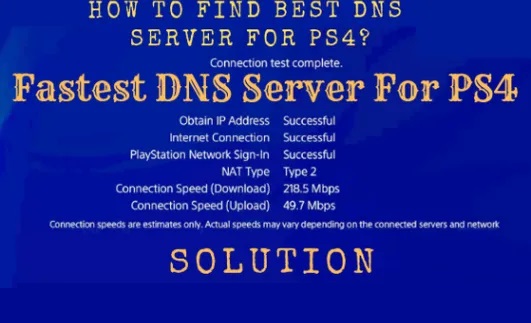 best dns server for ps4