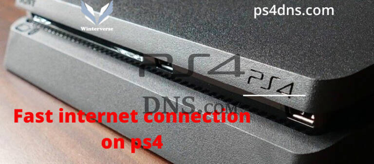 faST INTERNET COnnection on ps4