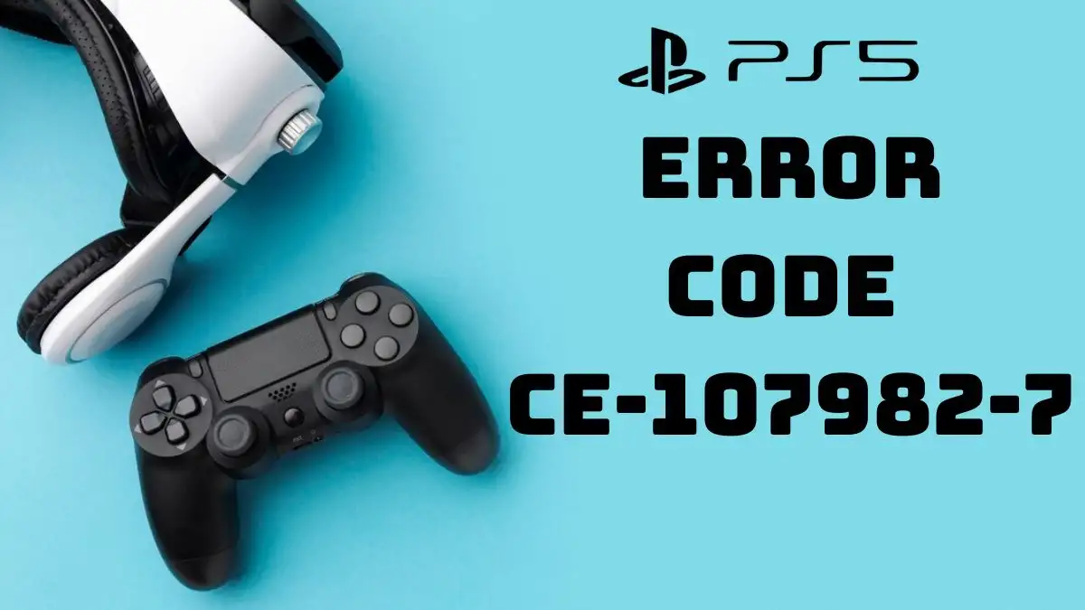 As of my last knowledge update in January 2022, I don't have specific information on the PS5 error code CE-107982-7. However, I can provide you with some general troubleshooting steps that you can try to resolve various PS5 issues. Keep in mind that the information might be subject to change, and it's always a good idea to check the official PlayStation support channels for the latest and most accurate information. Here are some general steps you can take: 1. **Check for System Updates:** Ensure that your PS5 system software is up to date. Go to Settings > System > System Software > System Software Update and Settings. 2. **Check for Game Updates:** Make sure that the game you're trying to play is updated to the latest version. Updates often include bug fixes and improvements that may resolve issues. 3. **Restart Your PS5:** A simple restart can sometimes solve temporary issues. Turn off your PS5, wait for a few moments, and then turn it back on. 4. **Reinstall the Game:** If the issue is specific to a particular game, try uninstalling and reinstalling the game. This can help fix corrupted game files. 5. **Check Network Connection:** Ensure that your internet connection is stable. You may want to restart your router or use a wired connection if you're experiencing network-related issues. 6. **Rebuild Database:** Rebuilding the database on your PS5 can help resolve various system-related issues. To do this, start your PS5 in Safe Mode and select the "Rebuild Database" option. - Turn off the PS5 completely. - Press and hold the power button until you hear a second beep (around 7 seconds). - Connect a DualSense controller using a USB cable and press the PS button. - Select "Rebuild Database" from the Safe Mode menu. 7. **Check for Hardware Issues:** Ensure that all cables are securely connected, and there are no issues with the hardware. If possible, try using a different HDMI cable or port. 8. **Factory Reset:** If all else fails, you may consider performing a factory reset on your PS5. This should be a last resort, as it will erase all data on the console. Make sure to back up your important data before proceeding. Remember to check the official PlayStation support website or contact PlayStation Support for the most accurate and up-to-date information on the error code CE-107982-7 and possible solutions.